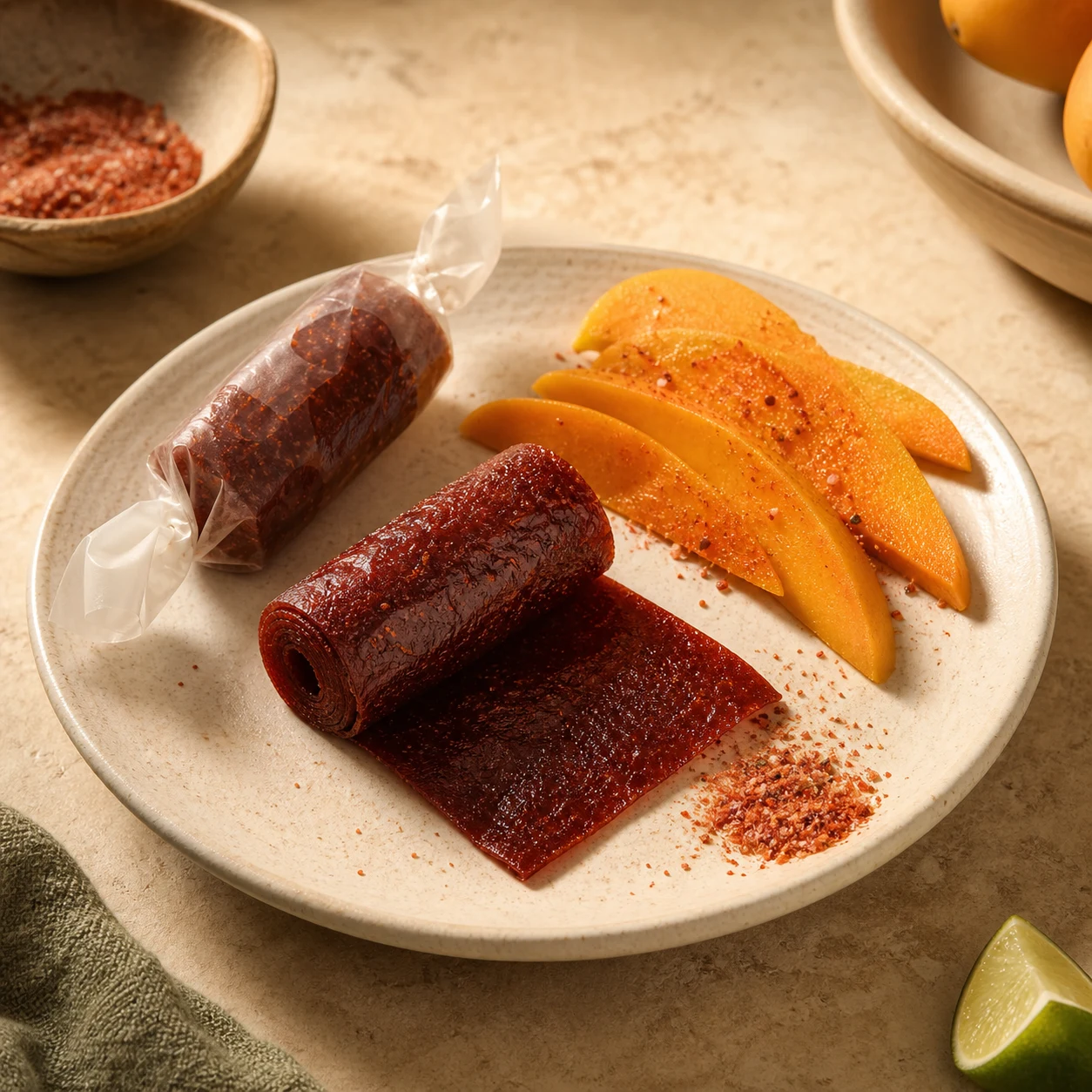 Serving idea for Zumba Pica Forritos Chamoy Paste Candy, 5 ct