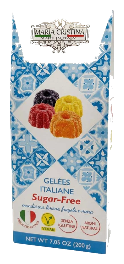 Maria Cristina Sugar-Free Vegan Italian Gummies, 7.05 oz