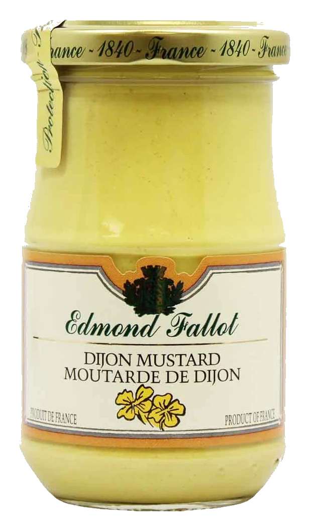 Edmond Fallot Dijon Mustard from France, 7.4 oz
