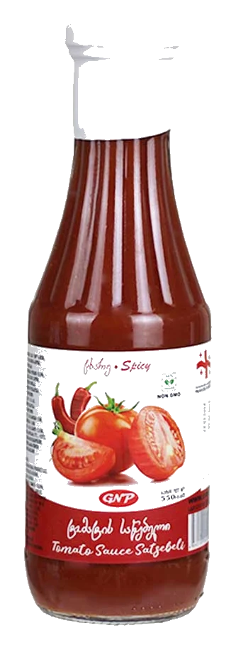 Spicy Tomato Sauce Satgebeli by GNP, 19.4 oz