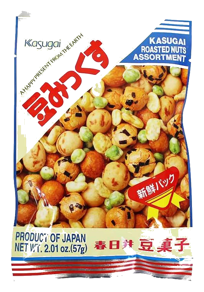 Kasugai Roasted Nuts Assortment, 2 oz